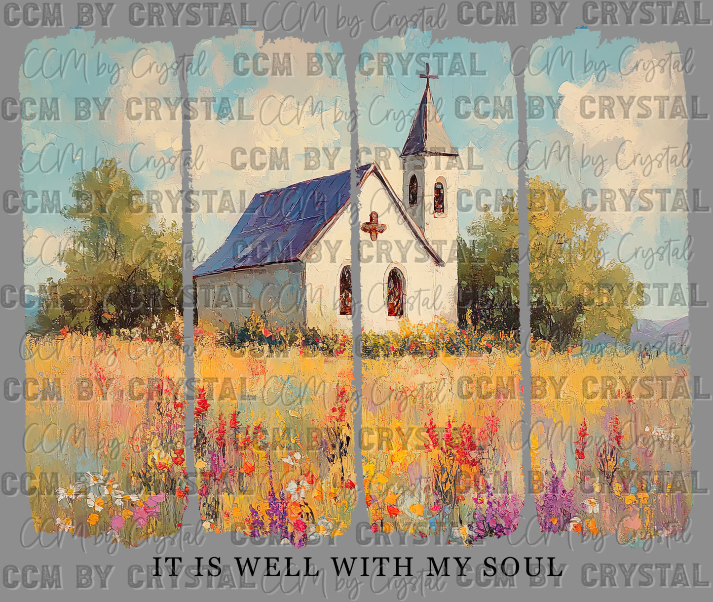 It is Well with My Soul Ready to Press Transfer DTF Transfer Sublimation Transfer