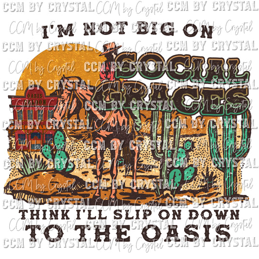I'm Not Big on Social Graces Ready to Press Transfer