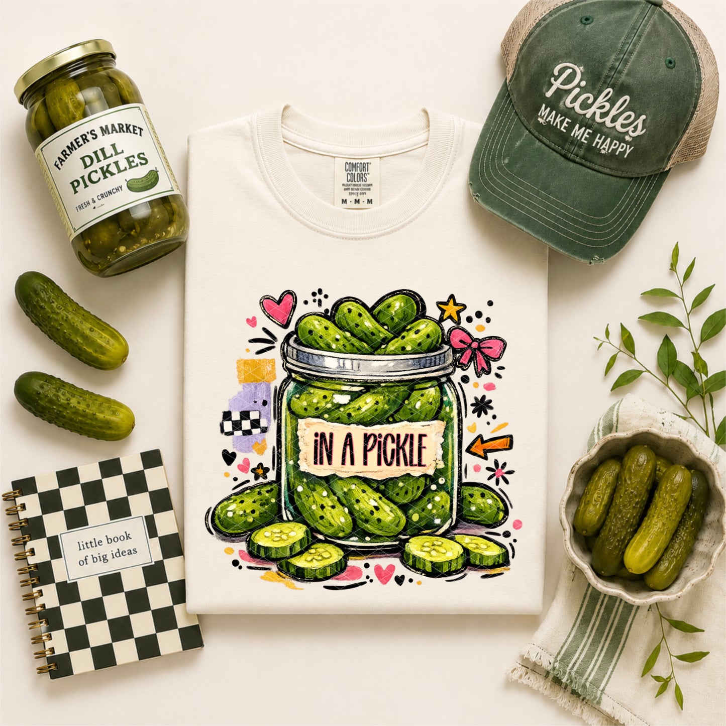 In A Pickle Ready to Press DTF Transfers Sublimation Transfers