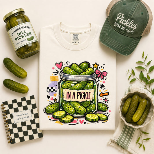 In A Pickle Ready to Press DTF Transfers Sublimation Transfers