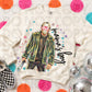 Hockey Masked Man with Machete Girly Stars Halloween T Shirt, Sweatshirt Halloween