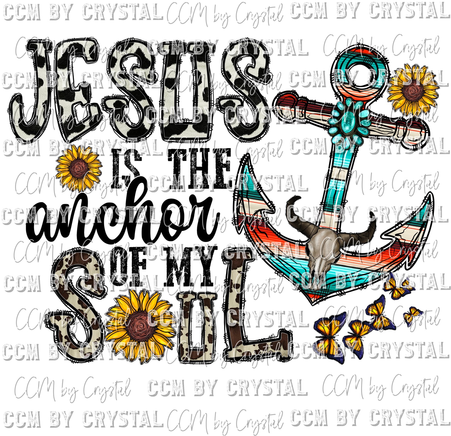 Jesus is the Anchor for My Soul Ready to Press Transfer