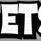 Jets Black and White Sports Mascot Ready to Press Transfer DTF Transfer Sublimation Transfer