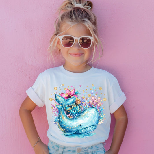 Whale Summer DTF Transfer Sublimation Transfer