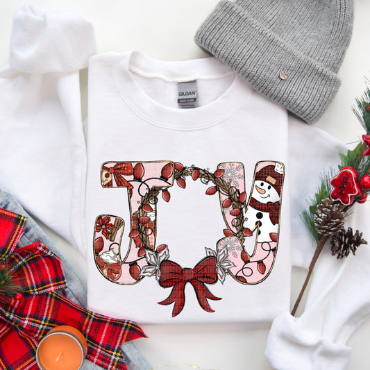 Joy Christmas Ready to Press Transfer Instant Peel DTF Transfer Sublimation Transfer