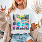 Just Going with the Flow Floating River Summer Ready to Press Transfer DTF Transfer Sublimation Transfer