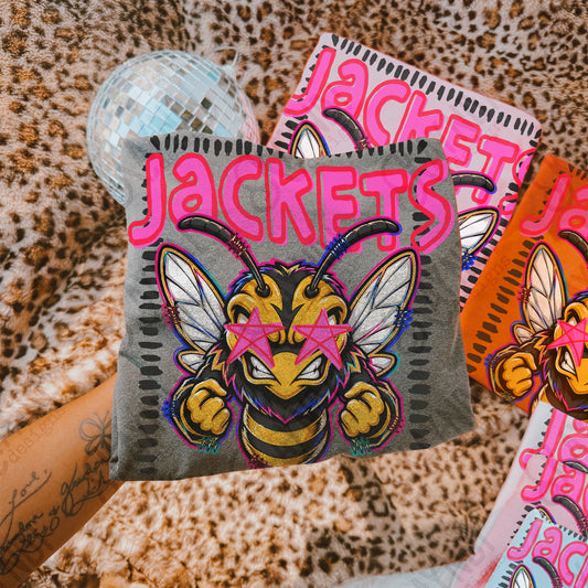 Jackets Starstruck Mascot Ready to Press DTF Transfers Sublimation Transfers