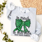 In March We Wear Green Kidney Disease Awareness Ready to Press Transfer DTF Transfer Sublimation Transfer