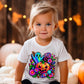 Halloween Faux Embroidery Faux Holographic Ready to Press Transfer