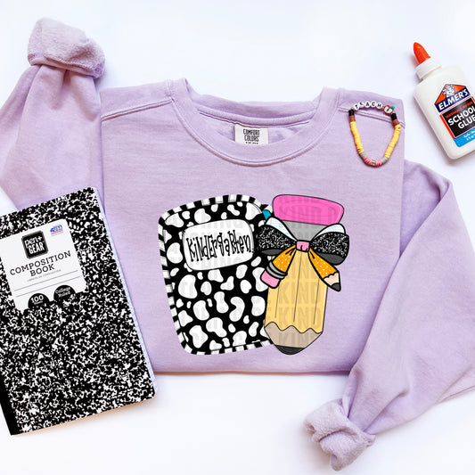 Kindergarten Back to School Ready to Press Transfer DTF Transfer Sublimation Transfer