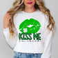 Kiss Me I'm Irish St Patrick's Day Ready to Press Transfer DTF Transfer Sublimation Transfer