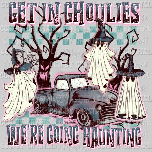 Halloween get in Ghoulies We're Going Haunting Ready to Press Transfer