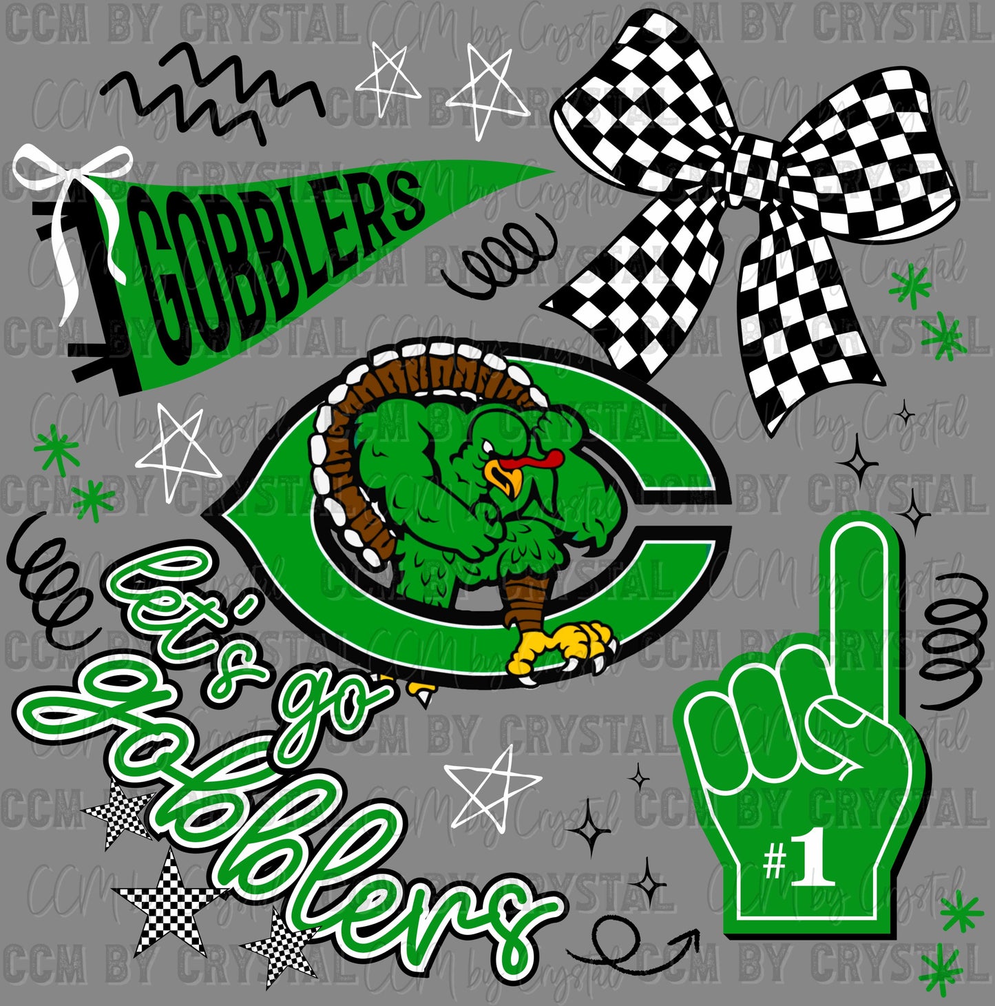 Let's Go Gobblers Cuero T-Shirt