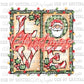 Love Christmas Background Ready to Press Transfer