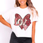 Love Hearts Valentines Day Ready to Press Transfer DTF Transfer Sublimation Transfer