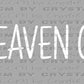 Make Heaven Crowded Cross Christianity Ready to Press Transfer DTF Transfer