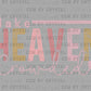 Make Heaven Crowded Distressed Cross Christianity Ready to Press Transfer DTF Transfer Sublimation Transfer
