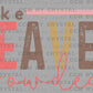 Make Heaven Crowded Cross Distressed Ready to Press Transfer DTF Transfer Sublimation Transfer