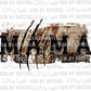 Mama Bear Black CCM Ready to Press Transfer