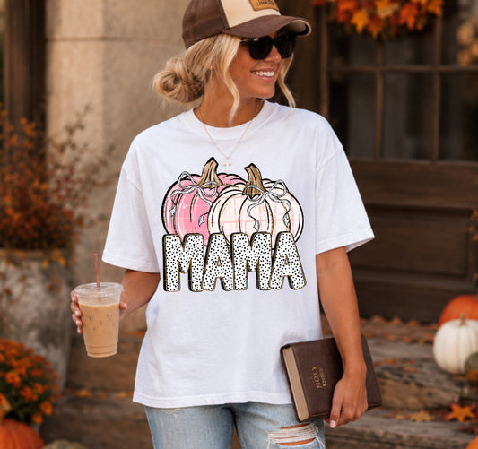 Mama Pumpkins Fall Ready to Press DTF Transfers Sublimation Transfers