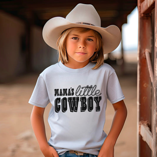 Mama's Little Cowboy Western Ready to Press Transfer