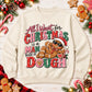 Man made of Dough Gingerbread Christmas Ready to Press DTF Transfers Sublimation Transfers