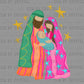 Mary Did You Know? Jesus Christianity Ready to Press Transfer Instant Peel DTF Transfer Sublimation Transfer