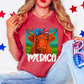 Merica Cow USA Ready to Press Transfer DTF Transfer Sublimation Transfer