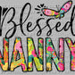 Blessed Nanny Ready to Press Transfer DTF Transfer Sublimation Transfer