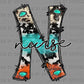 N Nurse Western Ready to Press Transfer DTF Transfer Sublimation Transfer
