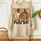 Nurse Fall Pumpkins Ready to Press Transfer DTF Transfer Sublimation Transfer