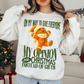 On My Way to give Everyone my Opinion Faux Yarn Christmas Ready to Press Instant Peel DTF Transfers Sublimation Transfers