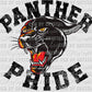 Panther Pride Mascot PNG Digital File ONLY