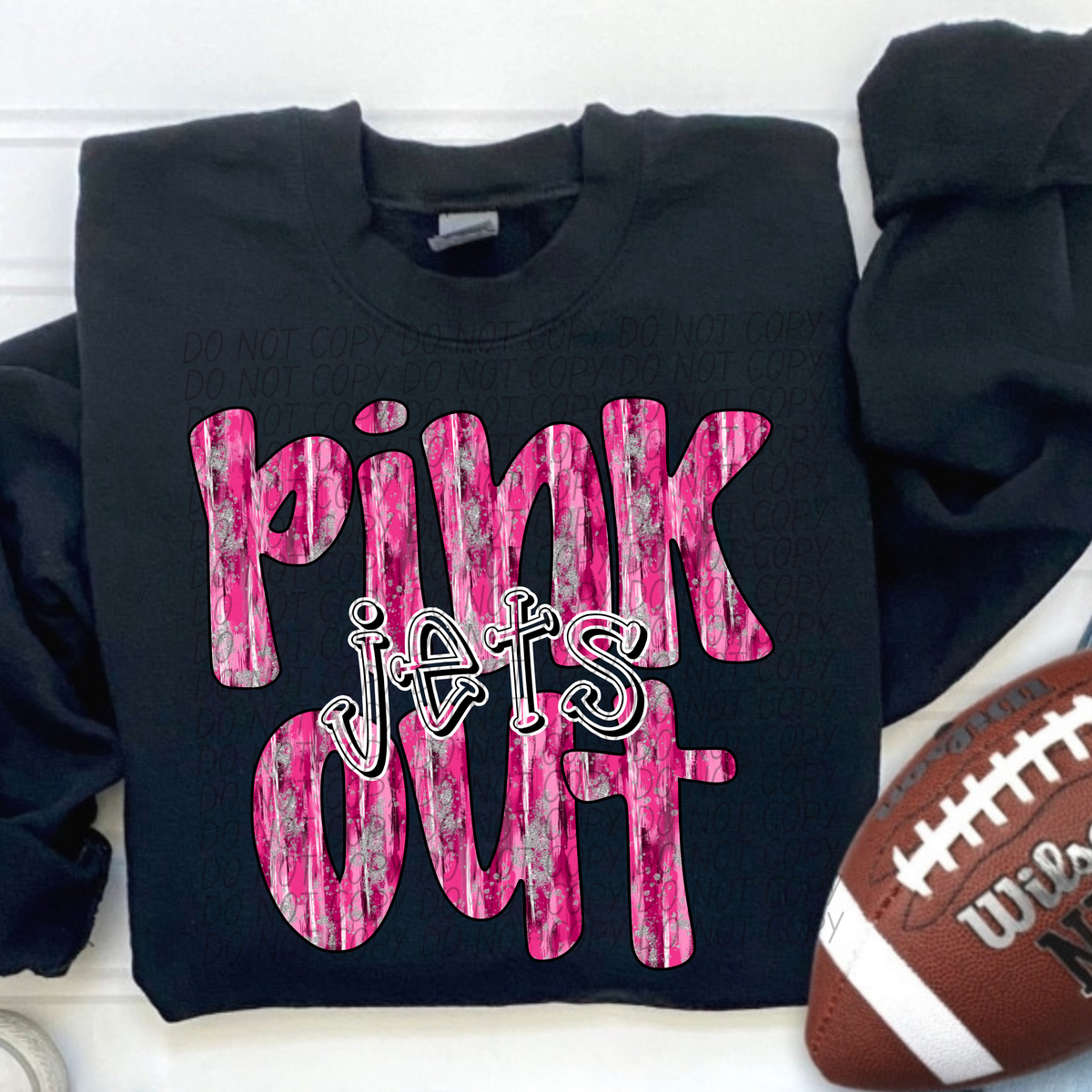 Pink Out Jets Ready to Press DTF Transfers Sublimation Transfers