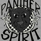 Panther Spirit Stars Checkered Sports Mascot Ready to Press Transfer DTF Transfer Sublimation Transfer