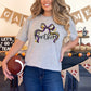 Panthers Purple and Yellow Bow Ribbon Sports Mascot Ready to Press Transfer DTF Transfer Sublimation Transfer