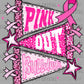 Pink Out Bulldogs Ready to Press Transfer DTF Transfer Sublimation Transfer