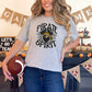 Pirate Spirit Checkered Stars Sports Mascot Ready to Press Transfer DTF Transfer Sublimation Transfer