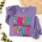 Pray About It as Much as You Talk About It Ready to Press Transfer DTF Transfer Sublimation Transfer