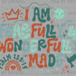 I am Fearfully and Wonderfully Made Psalm 139:14 Christianity Ready to Press Transfer DTF Transfer Sublimation Transfer