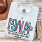 Psalm 51:10 Religious Ready to Press Transfer DTF Transfer Sublimation Transfer