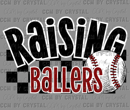 Raising Baseball Ready to Press Transfer DTF Transfer Sublimation Transfer