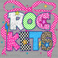 Rockets Ribbon Stars Checkered Leopard Print Dots Sports Mascot Ready to Press Transfer DTF Transfer Sublimation Transfer