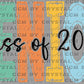 Senior 2025 Ready to Press Transfer DTF Transfer Sublimation Transfer