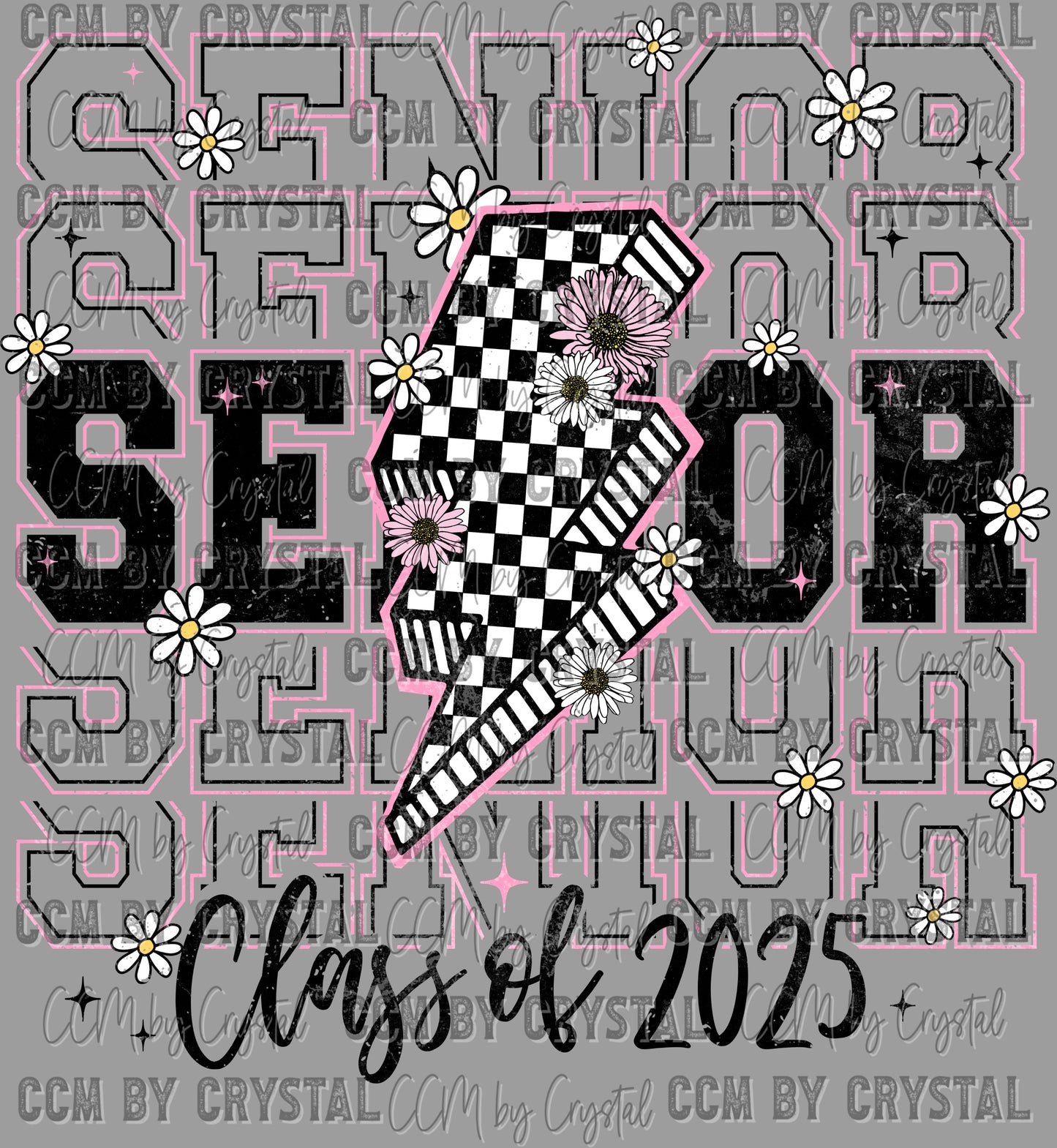Senior Class of 2025 Ready to Press Transfer DTF Transfer Sublimation Transfer