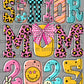 Senior Mom 2025 Ready to Press Transfer DTF Transfer Sublimation Transfer
