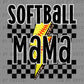 Softball Mama Ready to Press Transfer DTF Transfer Sublimation Transfer