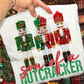 Son of A Nutcracker Christmas Fake Faux Sequin Ready to Press Transfer Instant Peel DTF Transfer