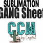 Sublimation Gang Sheet