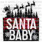 Santa Baby Christmas Ready to Press Transfer